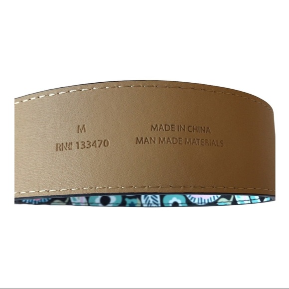 NEW! Libby Edelman Embroidered Floral Belt - Picture 6 of 7